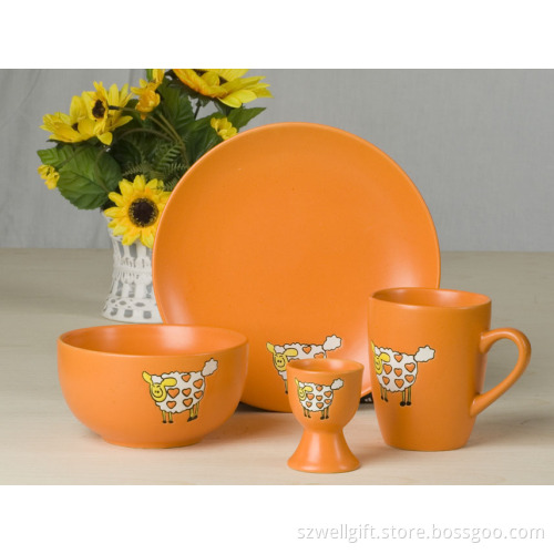 Ceramic 4PCS Dinner Set